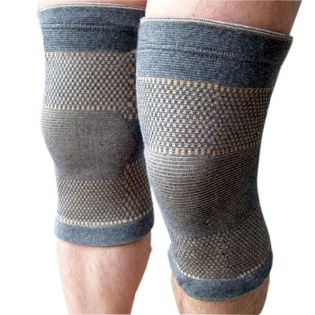 At the initial stage of arthrosis of the knee joint, it is recommended to use a fixation bandage